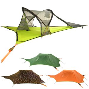 TENTSILE Baumzelt Connect 3.0 Hängematte 2 Personen Zelt Trekking Biwak Outdoor Farbe: orange