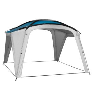 BRUNNER Garten Pavillon Oceana Camping Küchen Koch Zelt Strand Sonnenschutz 3x3m