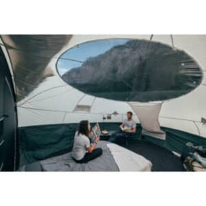 QUECHUA Campingzelt Bubble-Zelt Polybaumwolle - Air Seconds Skyview für 2 Personen 1 Kabine