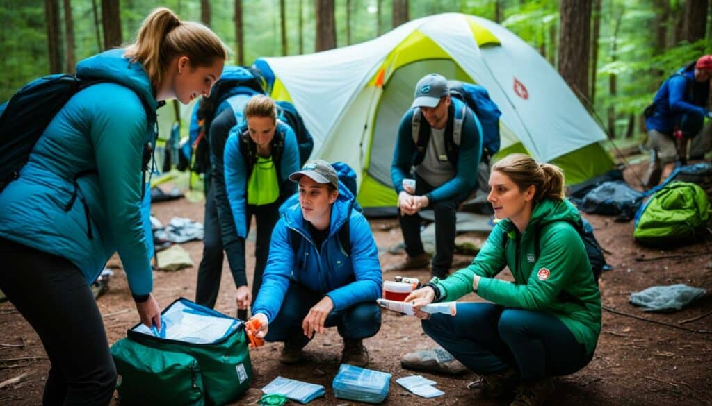 Erste-Hilfe-Tipps für Camper