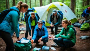 Erste-Hilfe-Tipps für Camper