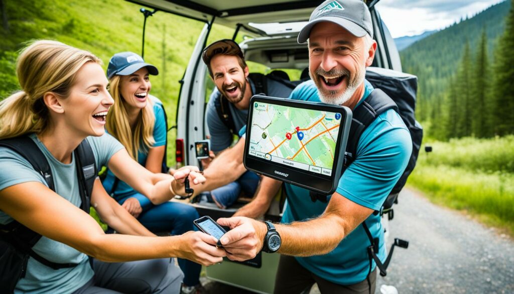 GPS-Navigation für Camper