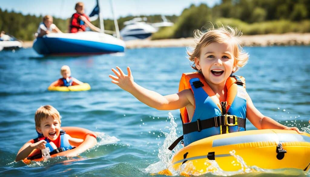 Kinder im Wasser