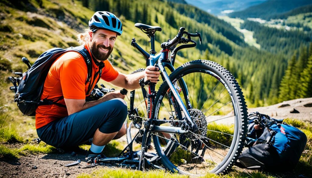 Mountainbike Reparatur