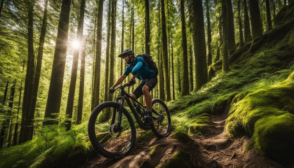 Nachhaltiges Mountainbiking