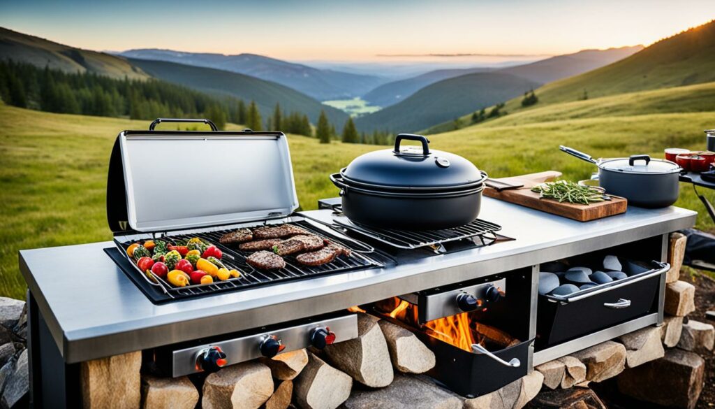 Outdoor-Küche