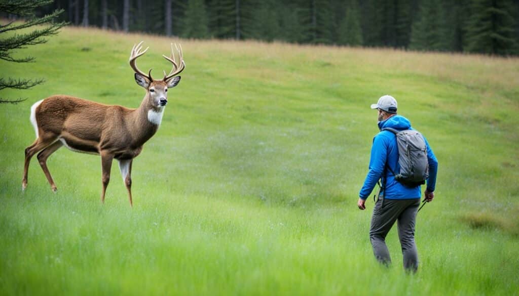 Wildtierbegegnung